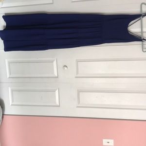 Navy Blue Long Dress